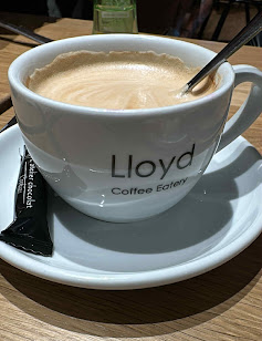 Artisanal Cappuccino with Latte Art at Lloyd Coffee Eatery